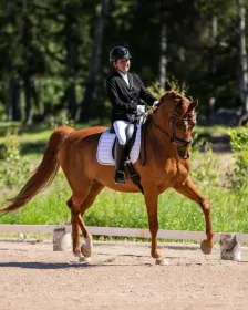 Kicki Ljosdal med Lilleman